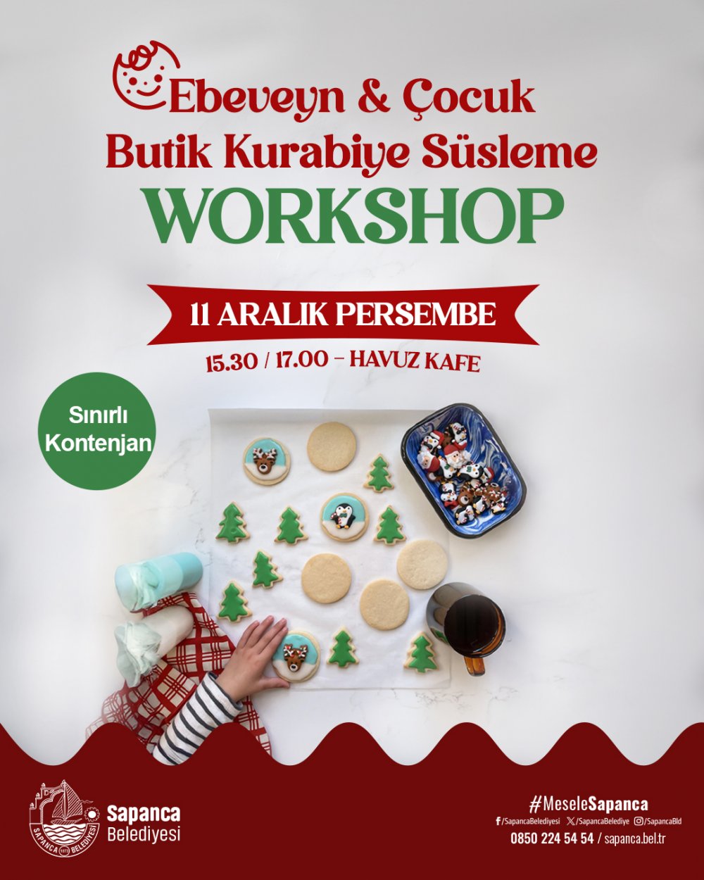 Ebeveyn ve Çocuk Butik Kurabiye Süsleme