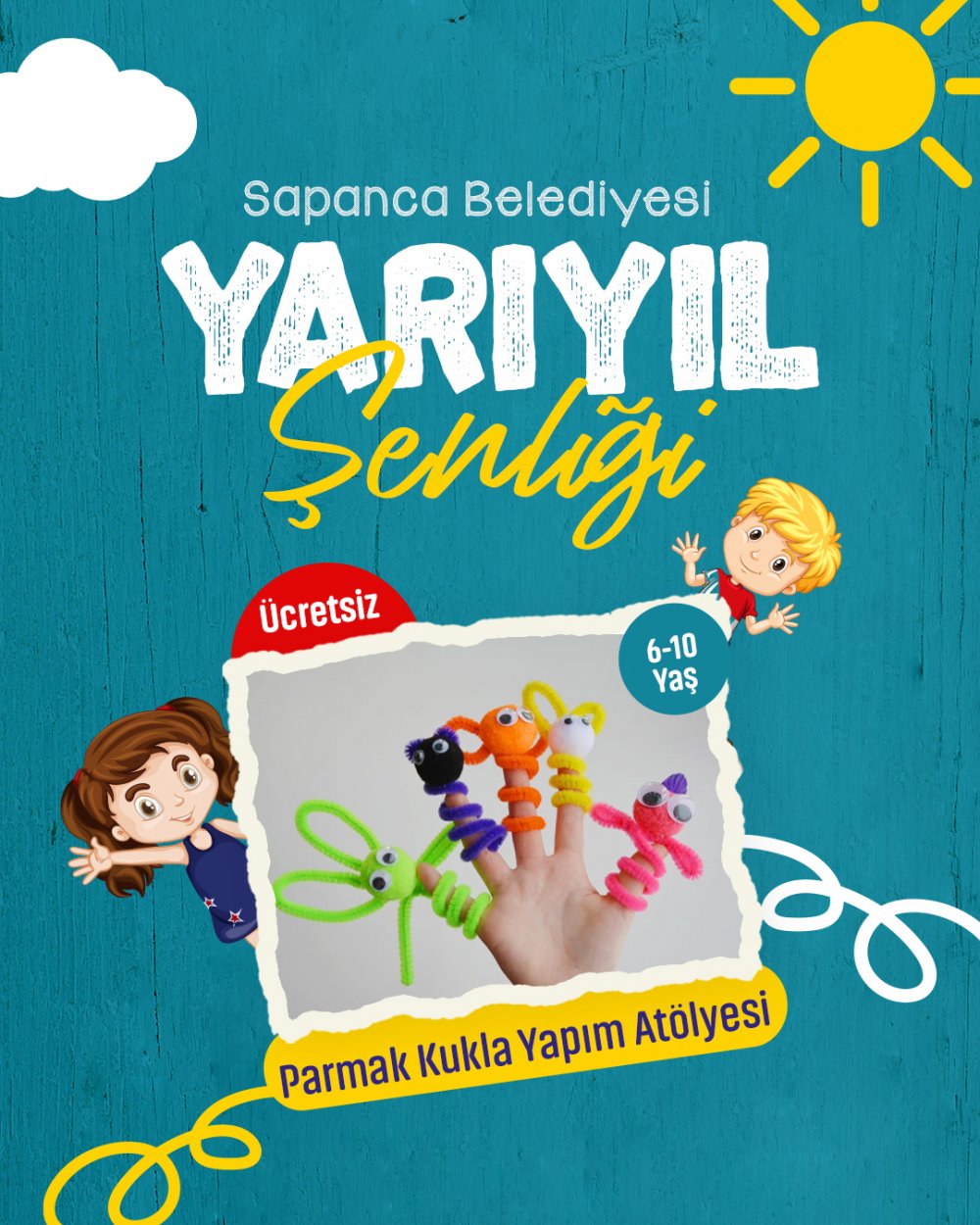 Parmak Kukla Yapım Atölyesi