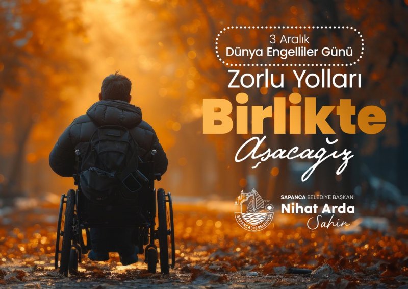 Başkan Şahin'den 3 Aralık Dünya Engelliler Günü Mesajı