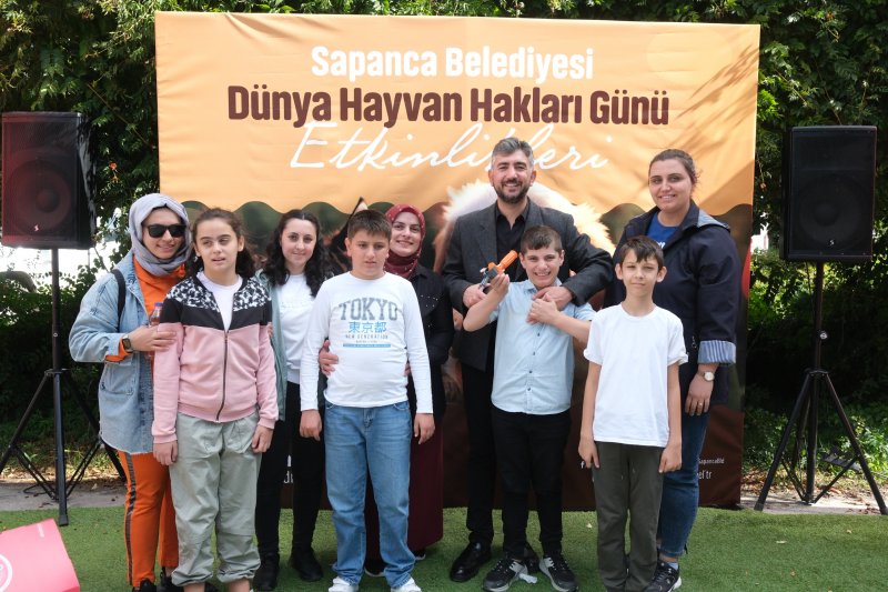 Sapanca’da Dünya Hayvan Hakları Günü Coşkuyla Kutlandı