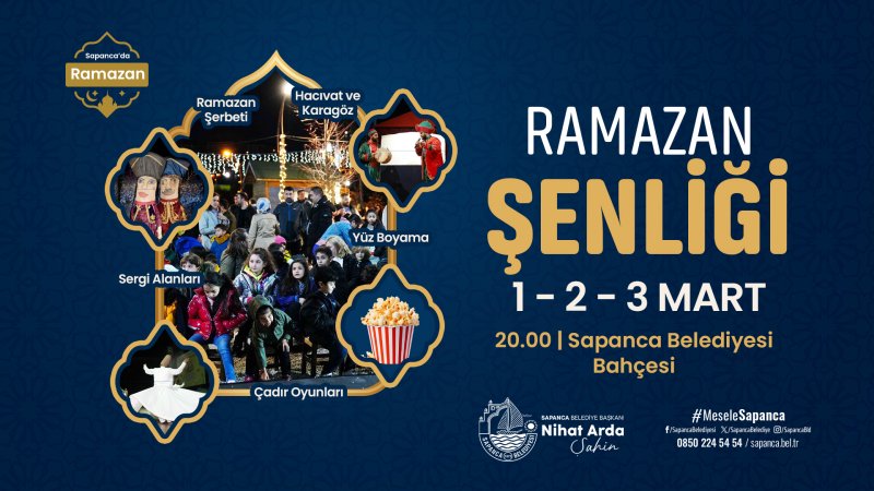 Sapanca’da Ramazan Şenlikleri Başlıyor